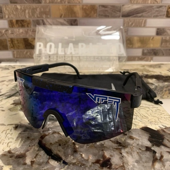 ❇️V05 Pit Style Polarized Sunglasses Driving Sports Outdoor, Pit Viper Theme - Picture 2 of 4